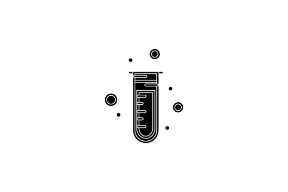 Back to School Chemical Liquid Black Design Assets