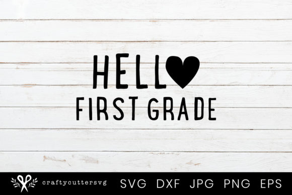 Hello First Grade: Back-to-School Clipart for Creators and Classrooms